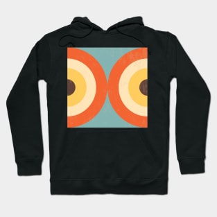 Mid Century Modern 70s Style Retro Hoodie